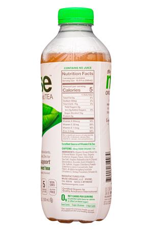 My Muse Organic: MyMuse-17oz-2021-EnhancedTea-BlackBrewed-Facts
