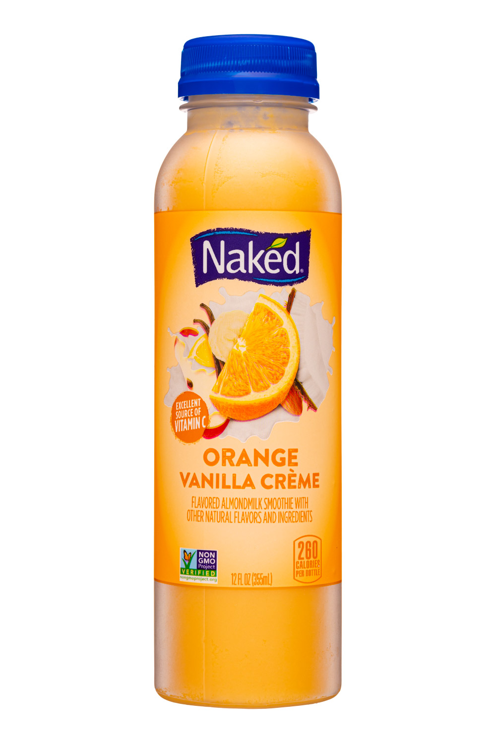 Orange Vanilla Cream - Flavored Almond Milk Smoothie