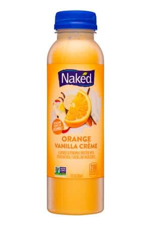 Naked Juice: Naked-12oz-2022-AlmondMilk-OrangeVanillaCreme-Front