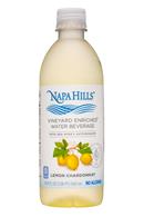 Napa Hills: NapaHills-17oz-EnrichedWater-LemonChardonnay-Front