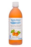Napa Hills: NapaHills-17oz-VineyardWater-PeachGrigio-Front