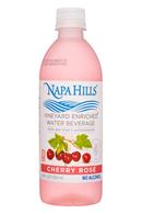 Napa Hills: NapaHills-17oz-VineyardWater-CherryRose-Front
