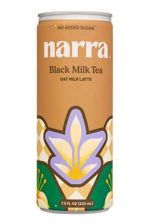 Narra: Narra-7oz-2023-BlackMilkTea-Front