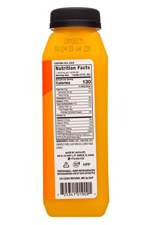 Natalie's: Natalies-10oz-2020-ColdPressed-Immunity-Facts