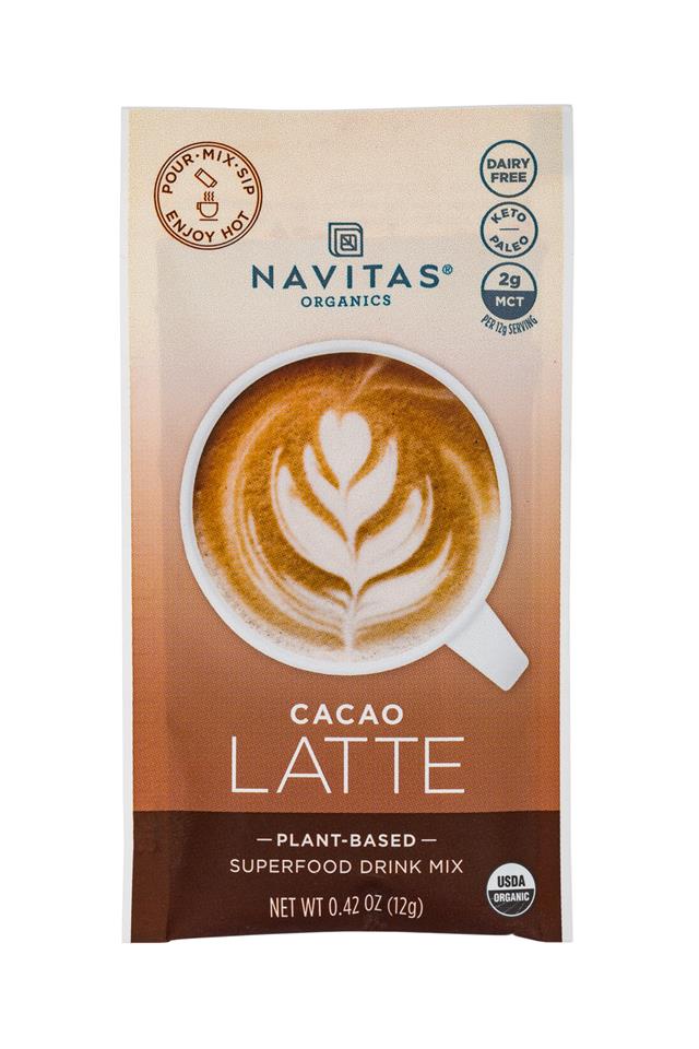 Navitas Organics - Superfood : Navitas-1oz-LatteMix-Cacao-Front