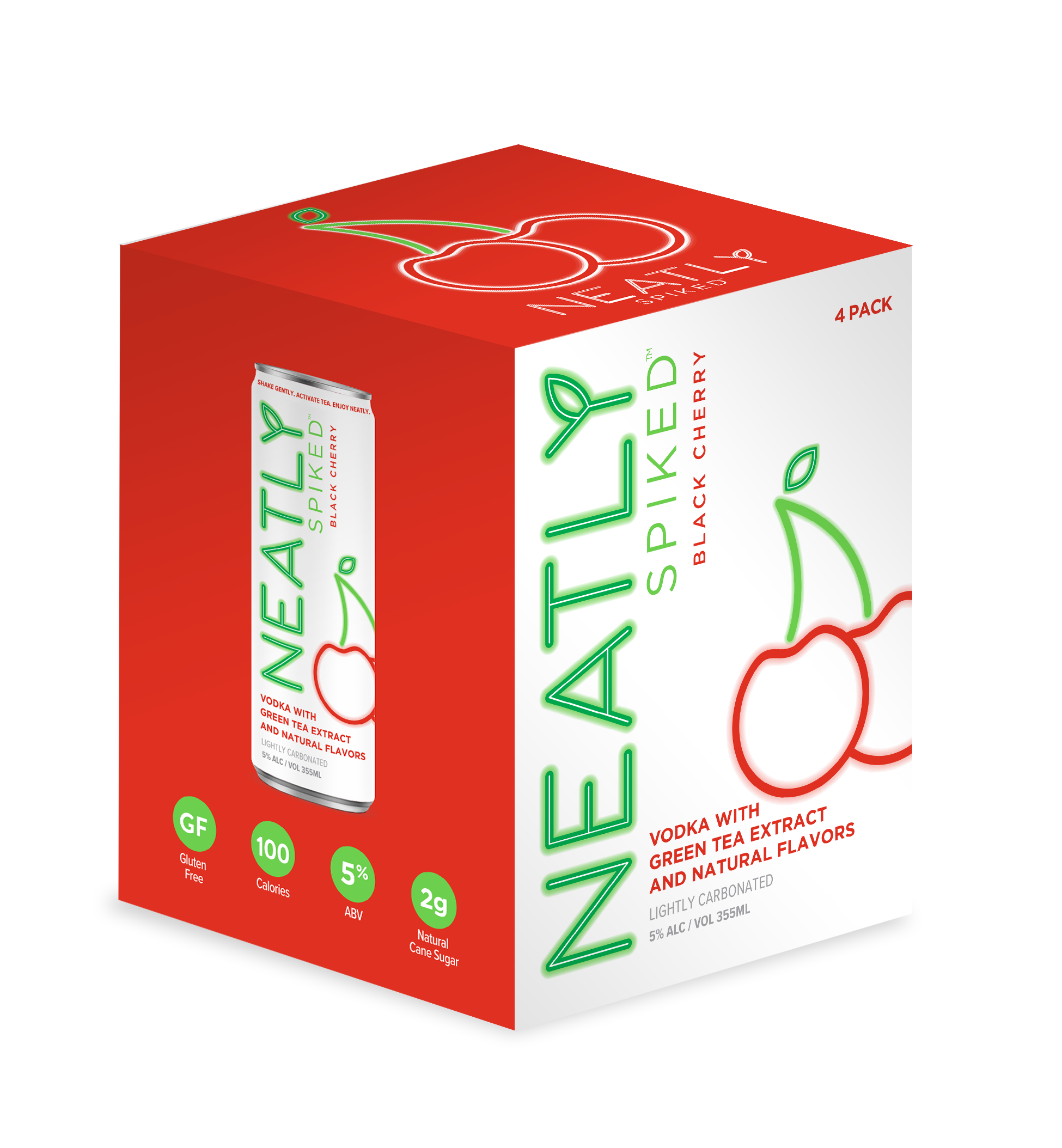 Neatly Spiked: Photo of Black Cherry - 4-pack - Neatly Spiked (uploaded by company)