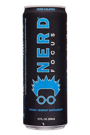 NERD The Focus and Energy Beverage: NerdFocus-12oz-2020-Supp-ZeroCal