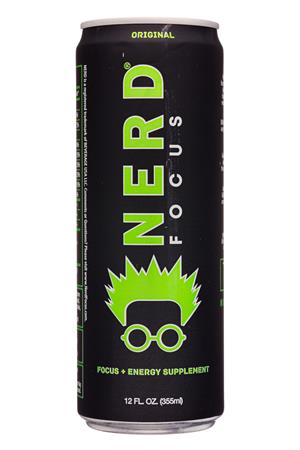 NERD The Focus and Energy Beverage: NerdFocus-12oz-2020-Supp-Original