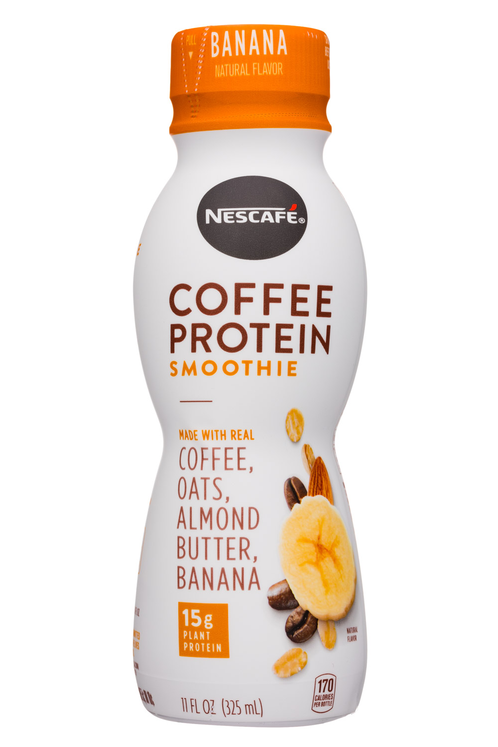 Nescafé: Nescafe-11oz-CoffeeProteinSmoothie-Banana-Front