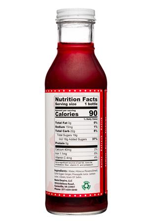 Nesis: Nesis-12oz-2022-HibiscusRefresh-Classic-Facts