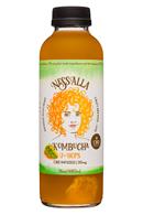 NessAlla Kombucha: Nessalla-16oz-Kombucha-CBD-JHops-Front