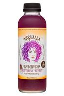 NessAlla Kombucha: Nessalla-16oz-Kombucha-CBD-Butterfly-Front