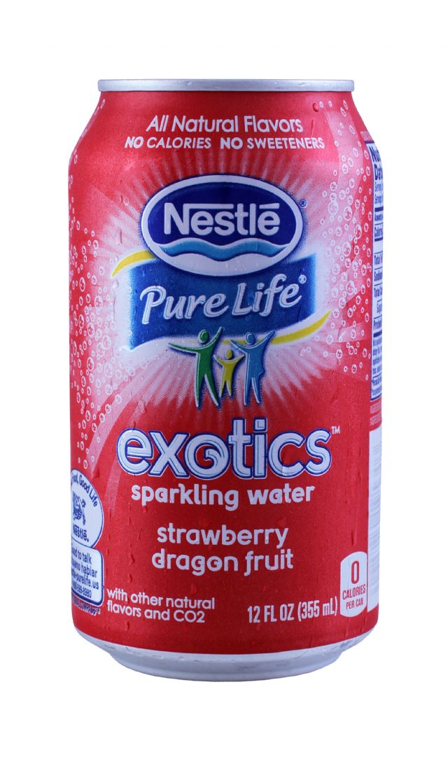 Nestle Pure Life Exotics: Nestle Strawberry Front