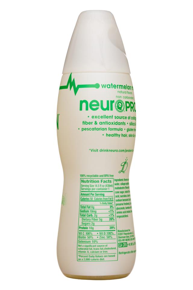 Neuro: Neuro-16oz-Protein-Facts