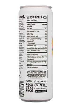 Neutonic: Neutonic-12oz-2025-Productivity-TropicalIce-Facts