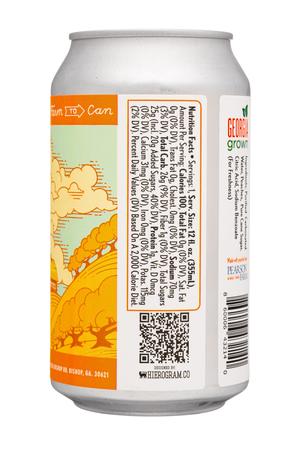New Creation Soda Works: NewCreationSoda-12oz-2024-Peches-Facts