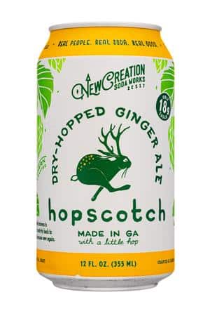 New Creation Soda Works: NewCreationSoda-12oz-2024-Hopscotch-Front