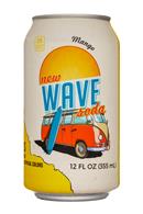 Wave Soda: NewWaveSoda-12oz-Mango-Front