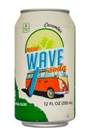 Wave Soda: NewWaveSoda-12oz-Cucumber-Front