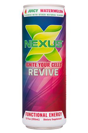 Nexus Energy Drinks: Nexus-12oz-2020-FunctEnergy-JuicyWater-Front