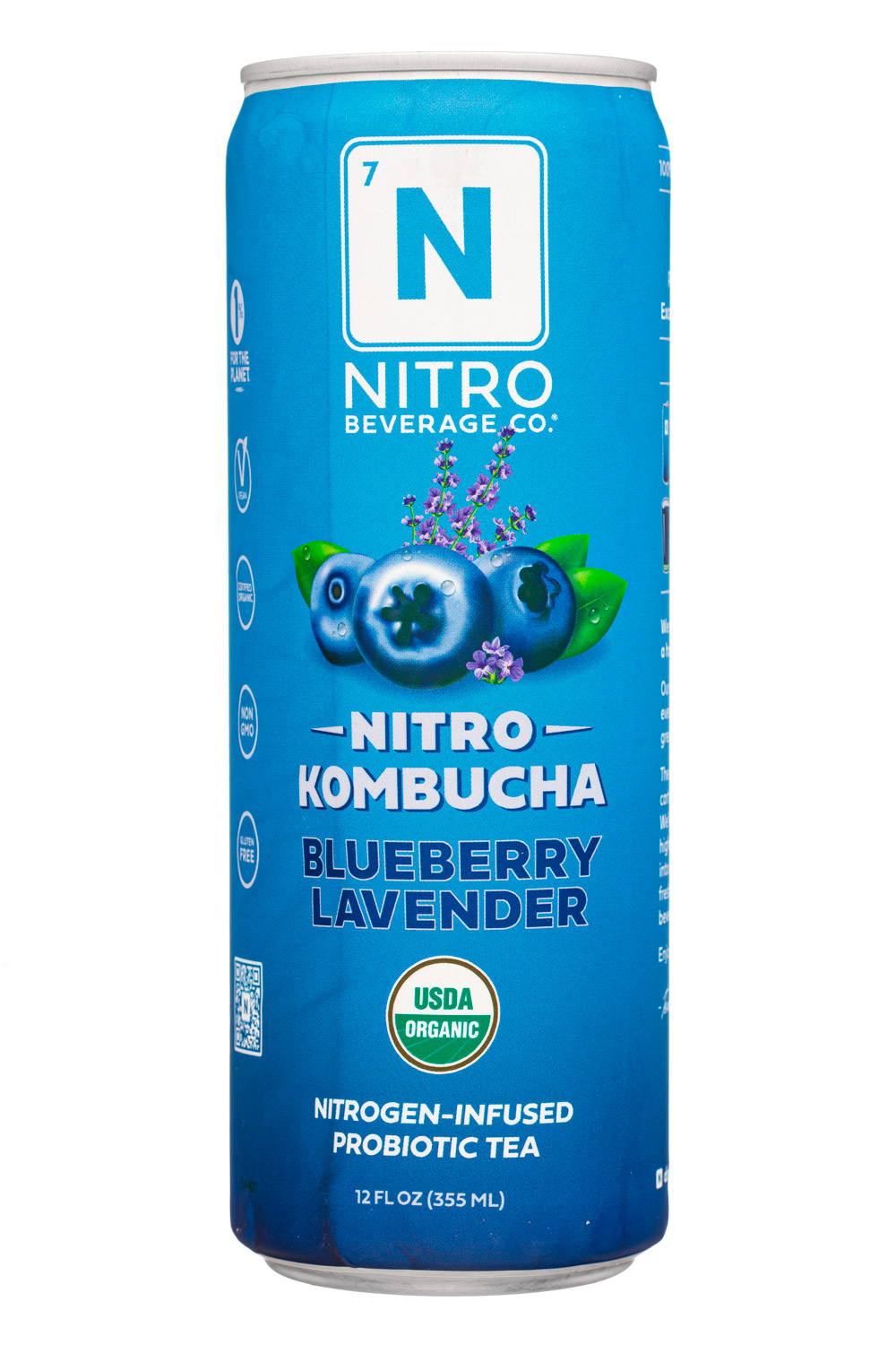 Blueberry Lavender Nitro Kombucha
