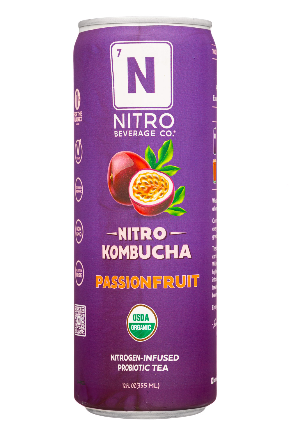 Passionfruit Nitro Kombucha
