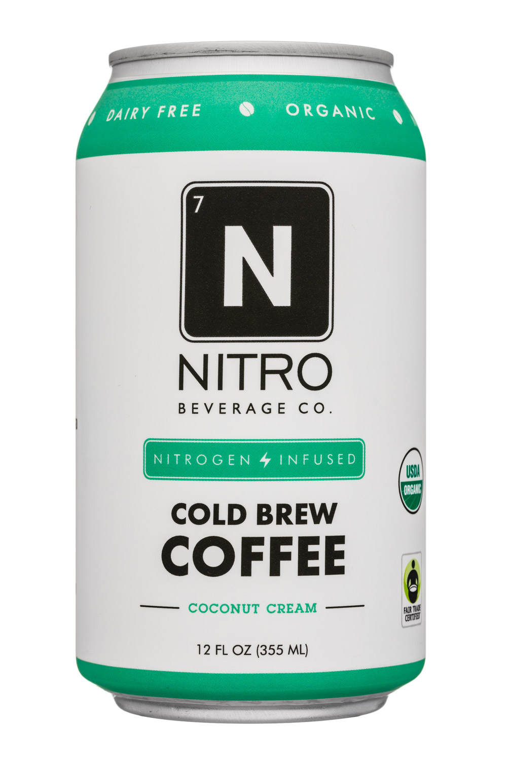 Nitro Beverage Co: NitroBevCo-12oz-ColdBrew-CoconutCream-Front