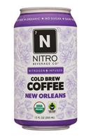 Nitro Beverage Co: NitroBeverageCo-12oz-2020-ColdBrew-NewOrleans-Front