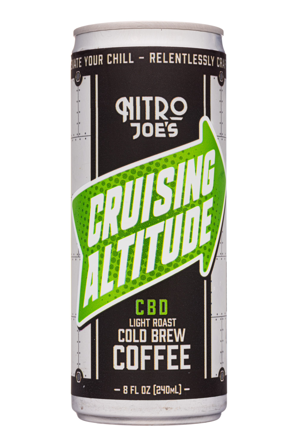 Nitro Joes: NitroJoes-8oz-2020-CruisingAltitude-CBDColdBrew-Front