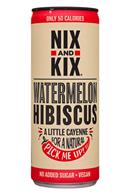 Nix and Kix: NixAndKix-8oz-WatermelonHibiscus-Front