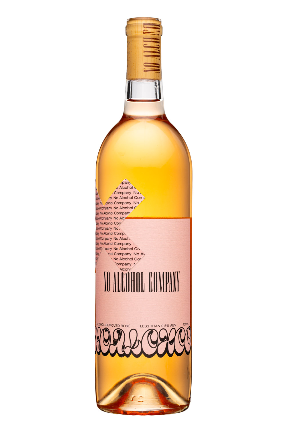 No Alcohol Company: NoAlcoholCompany-750ml-2024-Rose-Front