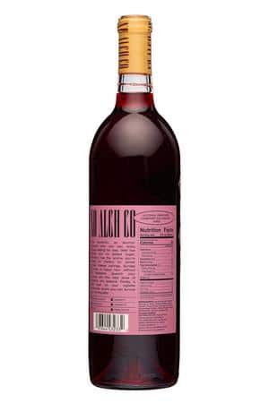 No Alcohol Company: NoAlcoholCompany-750ml-2024-Cabernet-Facts