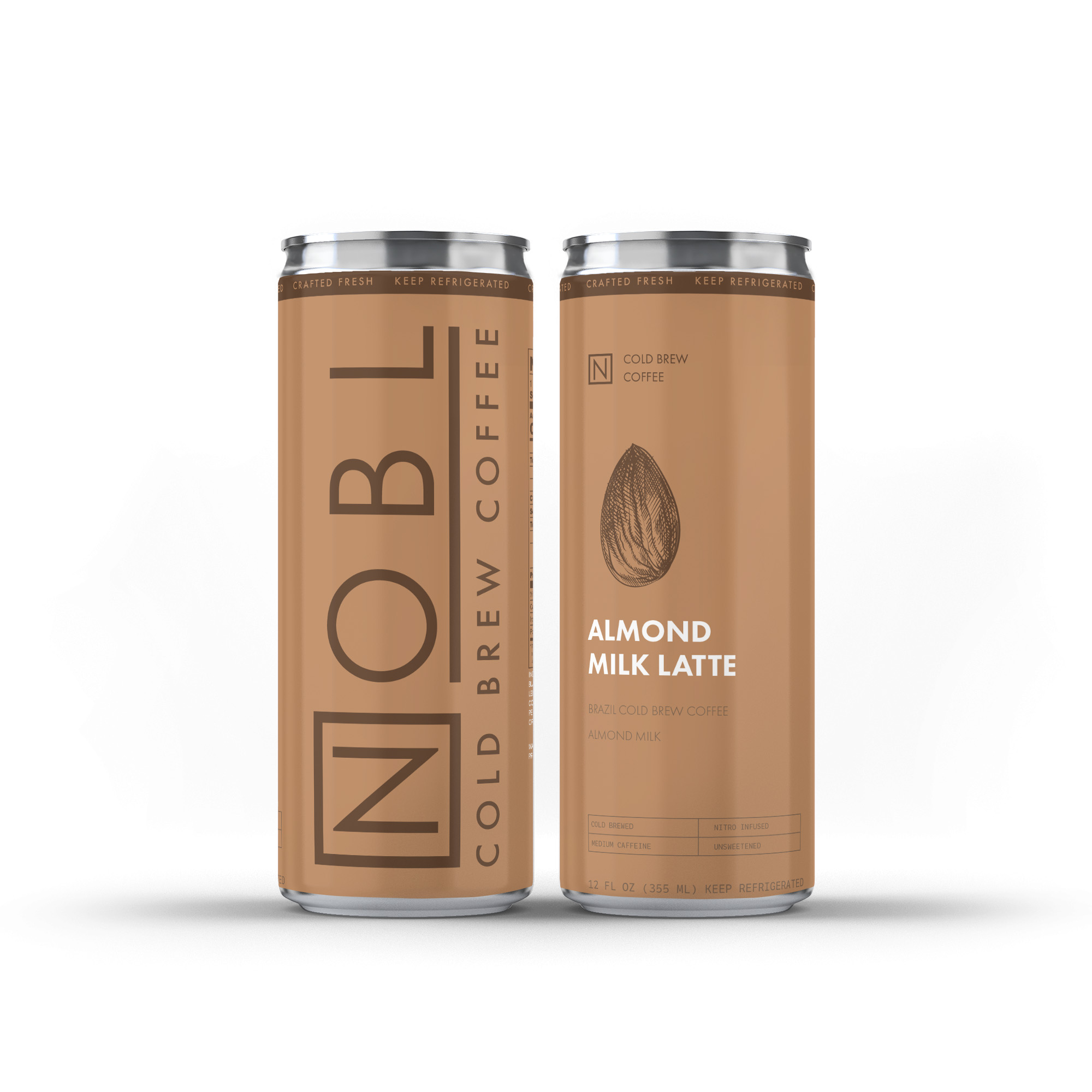 NOBL Beverages: Photo of Almond Milk Latte - NOBL Beverages (uploaded by company)