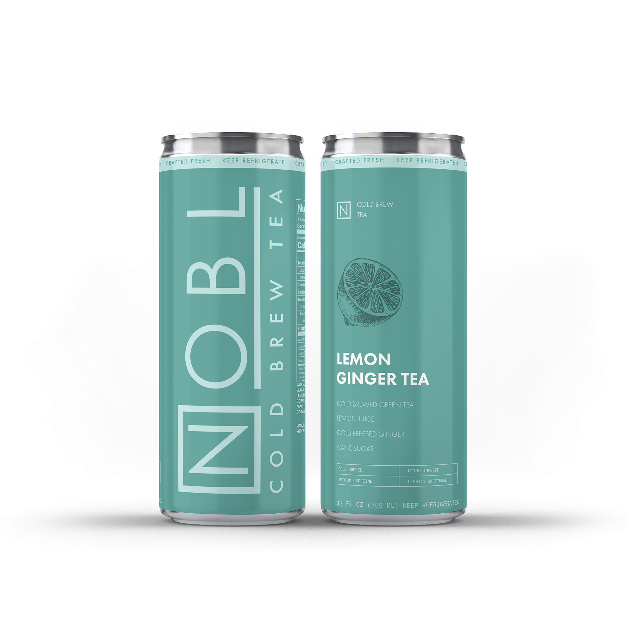 NOBL Beverages: Photo of Lemon Ginger Tea - NOBL Beverages (uploaded by company)
