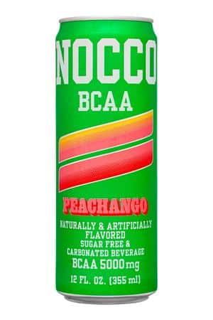 Nocco - No Carbs Company: Nocco-12oz-2025-BCAA-Peachango-Front