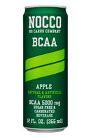 Nocco - No Carbs Company: Nocco-12oz-BCAA-Apple-Front