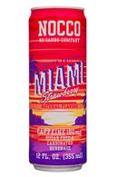 Nocco - No Carbs Company: Nocco-12oz-2020-MiamiStrawberry-Front