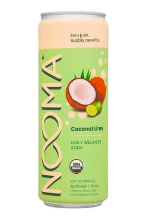Nooma: Nooma-12oz-2024-WellnessSoda-CoconutLime-Front