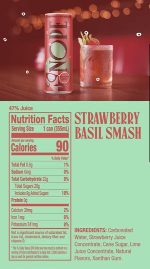 NOPE: Strawberry Basil Smash Nutritional Contents
