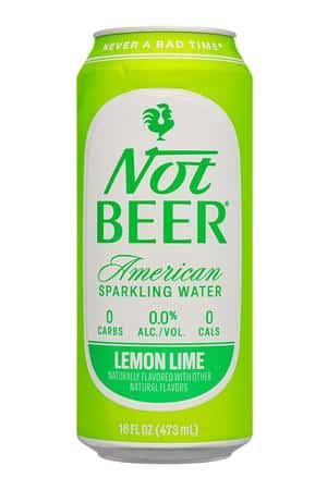 Not Beer: NotBeer-16oz-2025-Sparkling-LemonLime-Front
