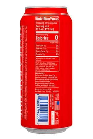 Not Beer: NotBeer-16oz-2024-American-SparklingWater-Facts