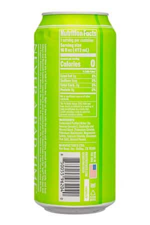 Not Beer: NotBeer-16oz-2025-Sparkling-LemonLime-Facts