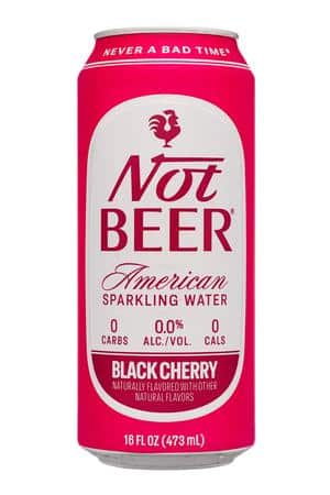 Not Beer: NotBeer-16oz-2025-Sparkling-BlackCherry-Front