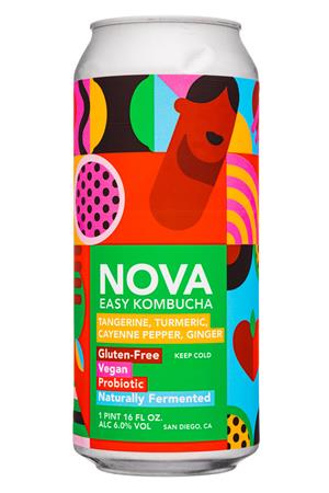 Nova: Nova-16oz-2021-EasyBucha-TangerineTurmeric-Front