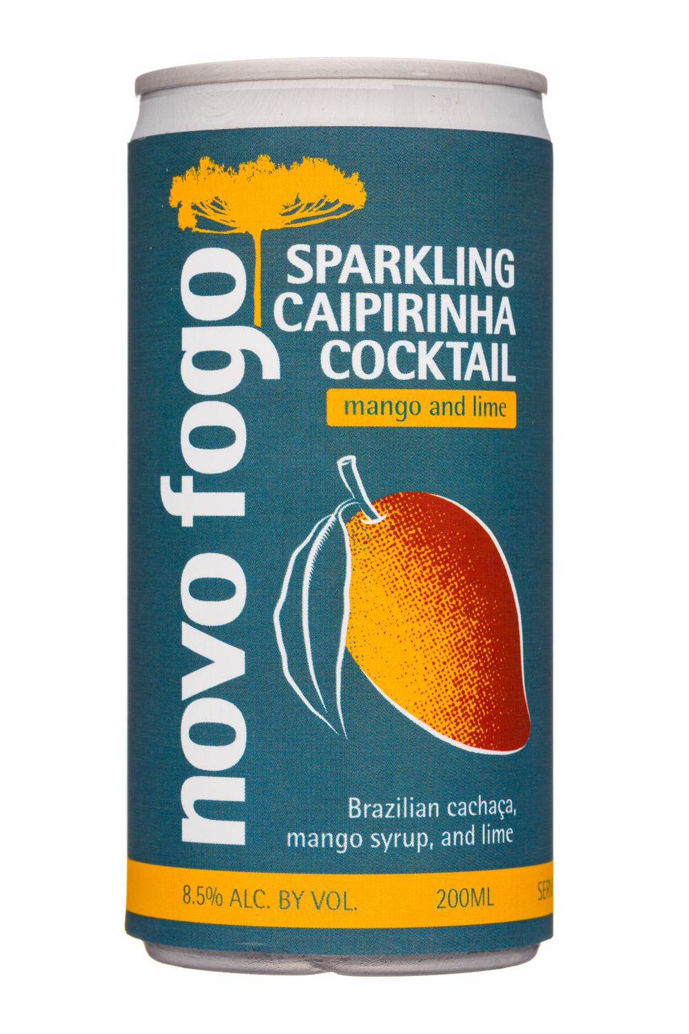 Sparkling Caipirinha Cocktail - Mango and Lime