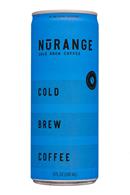 Nurange Coffee: Nurange-8oz-2020-ColdBrew-Coffee-Front