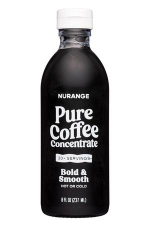 Nurange Coffee: Nurange-8oz-2023-PureCoffeeConcentrate-BoldSmooth-Front