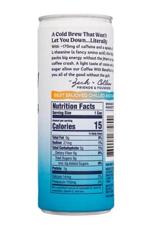 Nurange Coffee: Nurange-8oz-2023-ColdBrew-Benefits-Facts