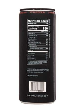 NUTCASE: Nutcase-8oz-2024-CashewMilk-Strawb-Facts
