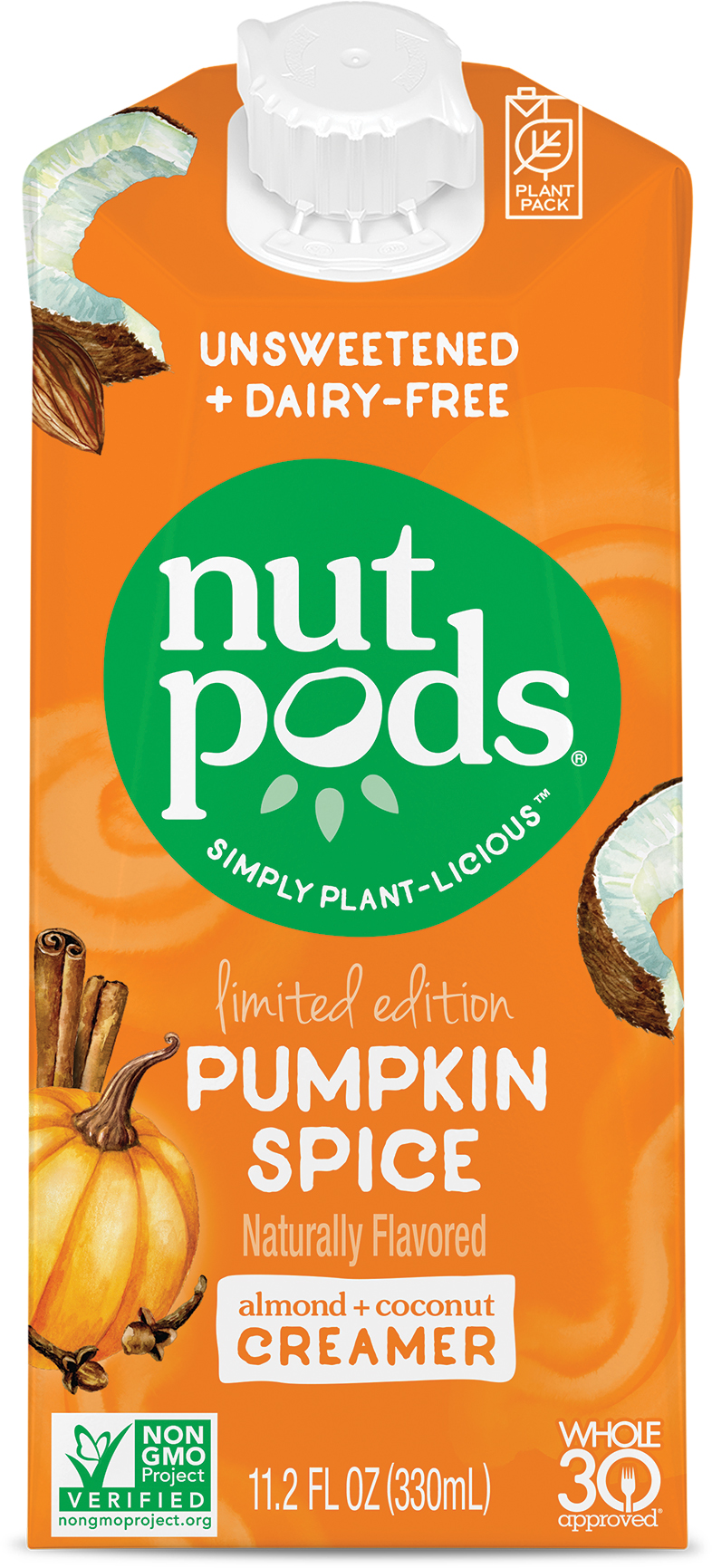 nutpods: Photo of Pumpkin Spice - nutpods (uploaded by company)